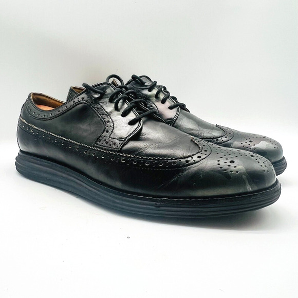 Cole Haan Black Leather Loafers - Picture 2 of 12